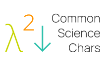 Science Chars